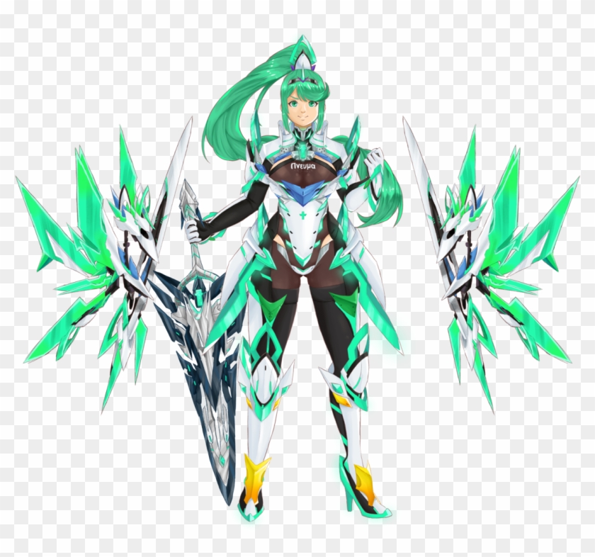 Artwork Cause Monolith Didn't Give Us Full Artwork - Pneuma Xenoblade Chronicles 2 Clipart #5357461