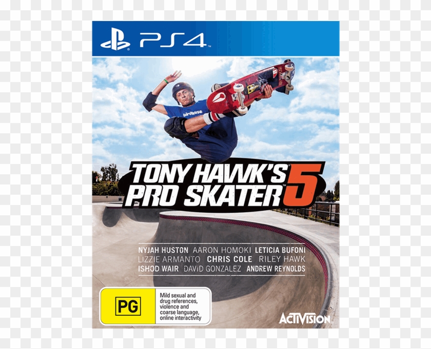 Tony Hawk's Pro Skater 5 - Tony Hawk Pro Skater 5 Xbox One Clipart