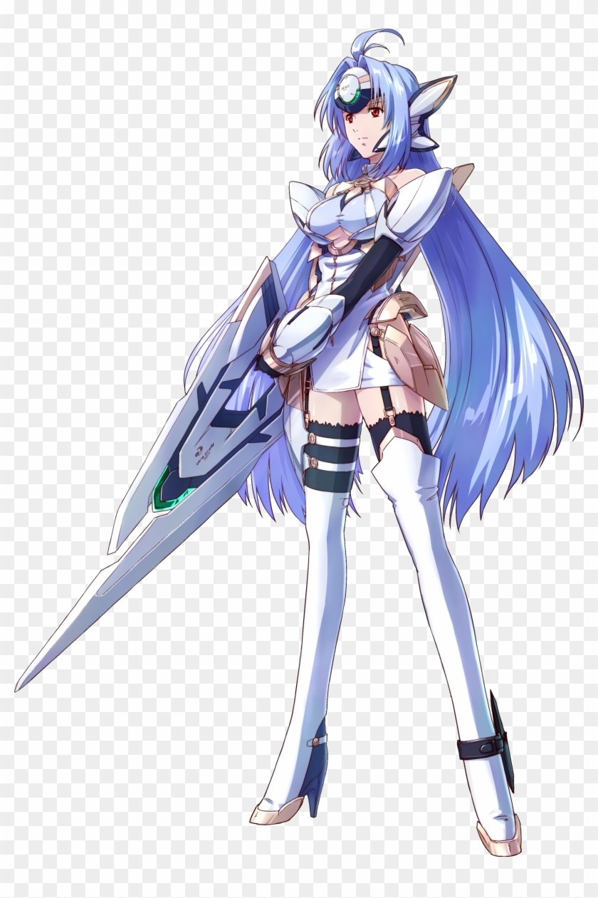 Latest Xeno Series, Xenoblade Chronicles 2, Zelda Twilight - Kos Mos Project X Zone Clipart