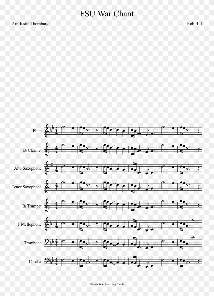 Print - Seven Nation Army Recorder Sheet Music Clipart
