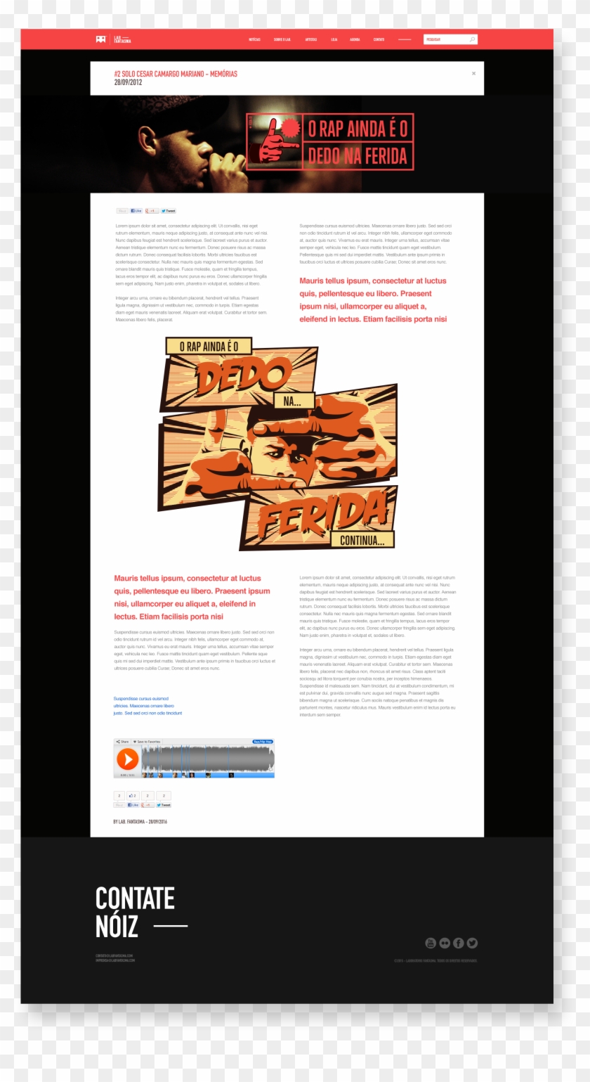 13 Desktop Pagina Labfantasma - Flyer Clipart #5358973