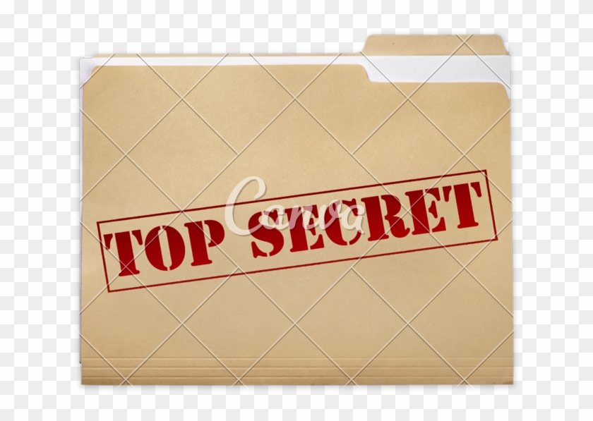 Top Secret Folder Png - Top Secret Clipart #5359246