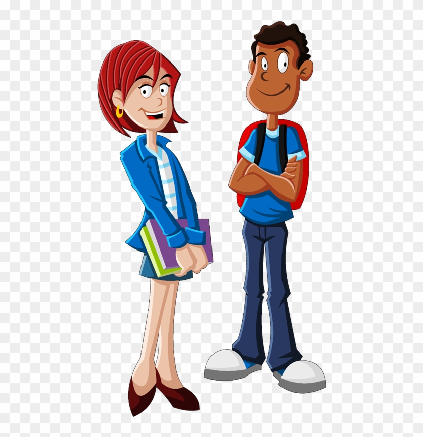 Estudiantes Animados Png - Estudiantes Dibujos Png Clipart