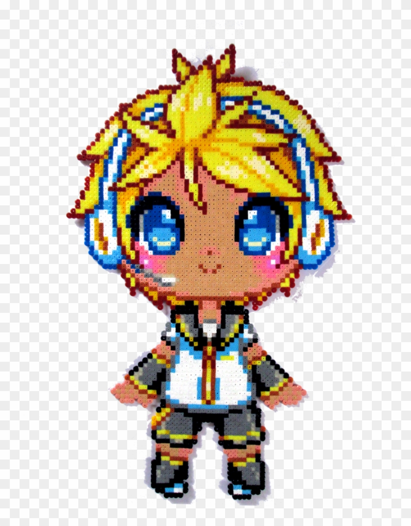 Thought I Would Also Upload A Clean Version Of The - Kagamine Len Pixel Art Clipart #5359460
