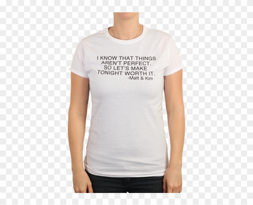 Womens Now Lyric White Tee - Lyric Shirts Clipart #5359465
