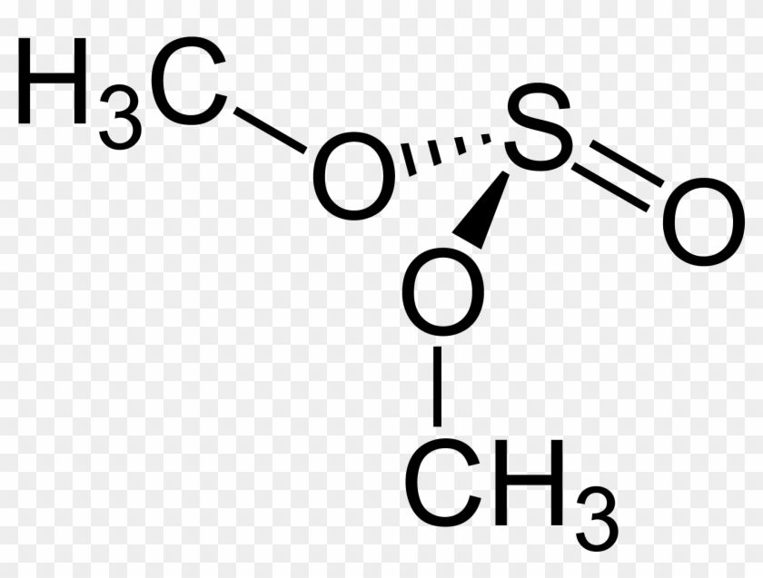 Dimethyl Sulfite Gg Conformer 2d - 1 Bromo 2 Methylpropene Clipart #5359579