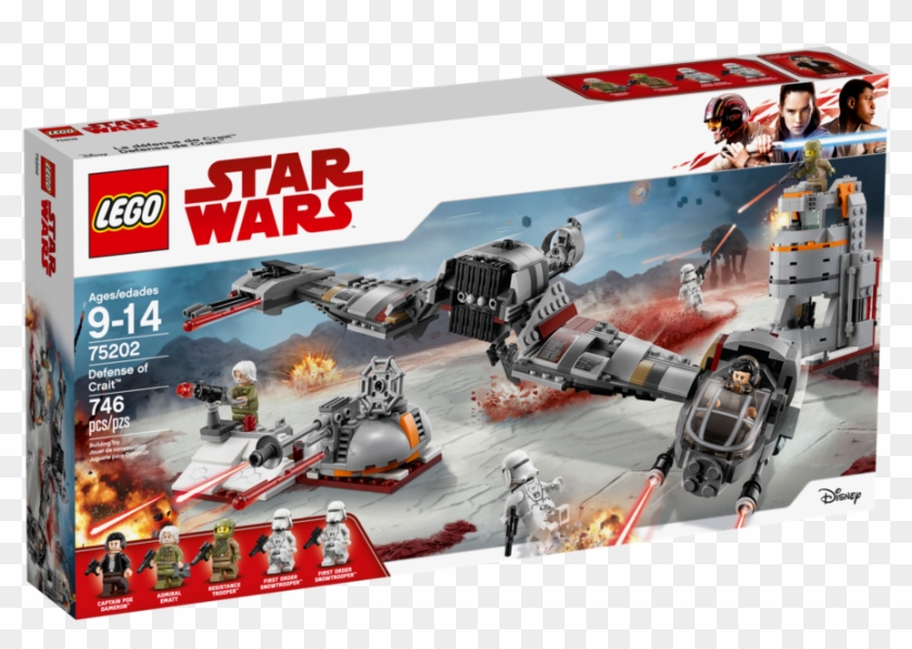 Lego Defense Of Crait Clipart #5359722