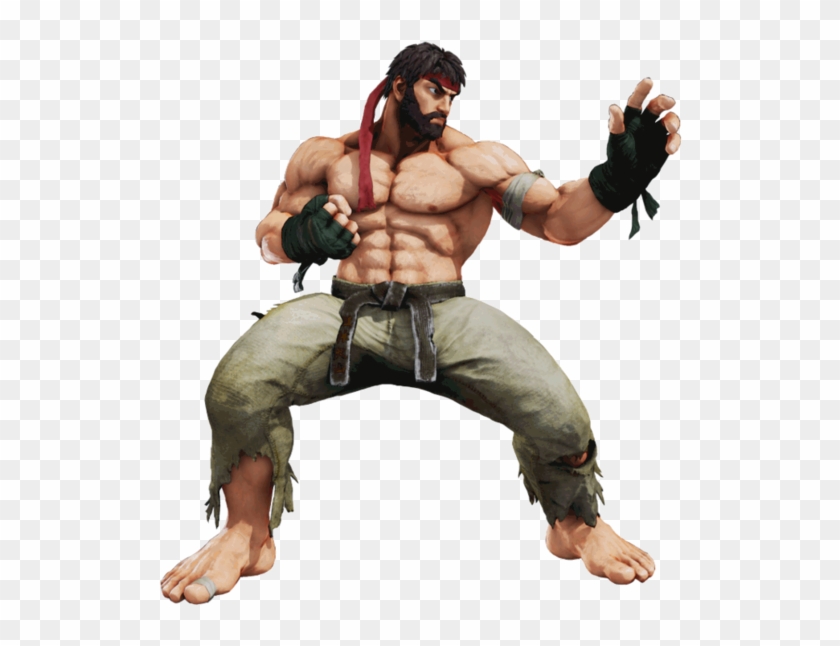 Fighter Dude - Street Fighter V Ryu Png Clipart
