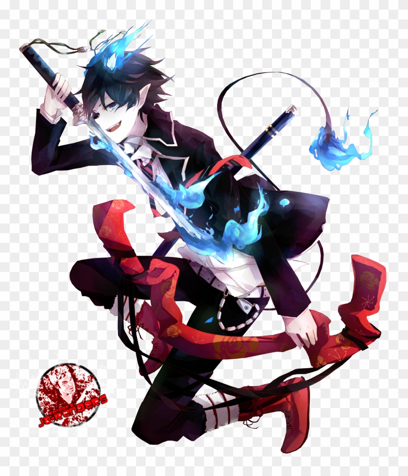 Blue Exorcist Png - Rin Okumura Ao No Exorcist Png Clipart #5359814