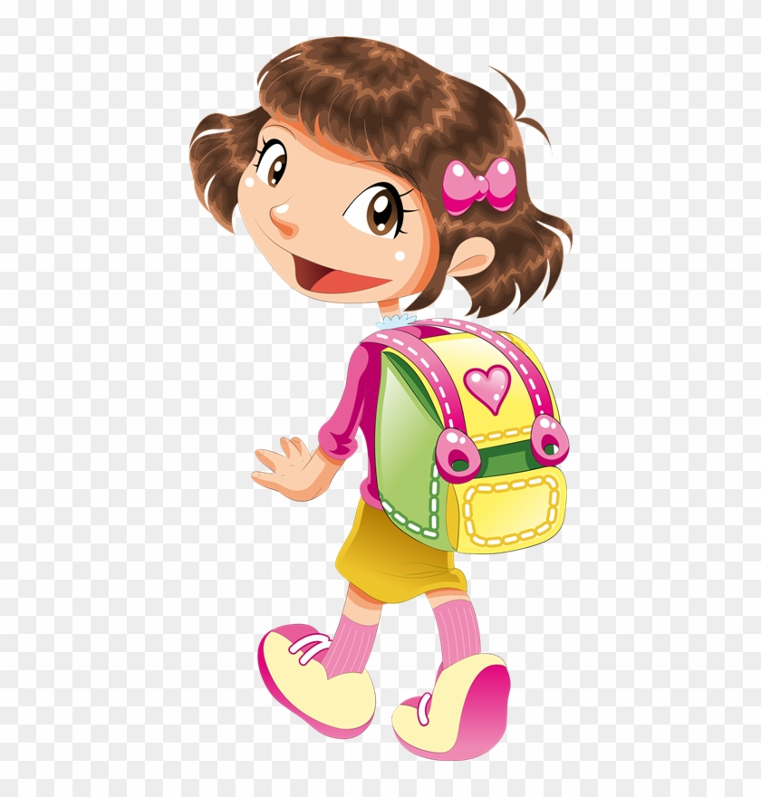 Imágenes De Estudiantes - Cartoons School Child Clipart