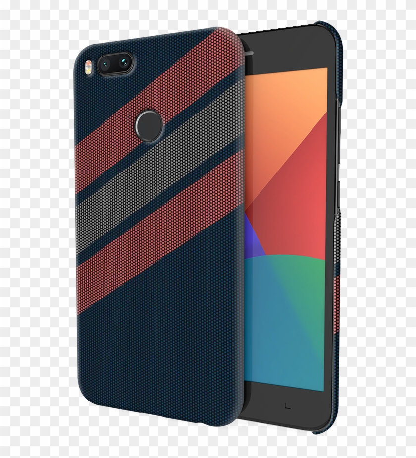 Red Stripes Dots Cover Case For Redmi Mi A1 - Iphone Clipart #5360233