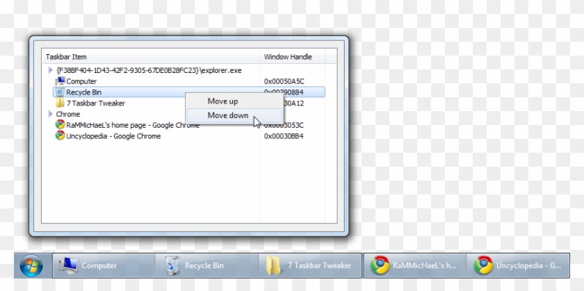 Windows Taskbar Png - Windows 7 Clipart #5360299