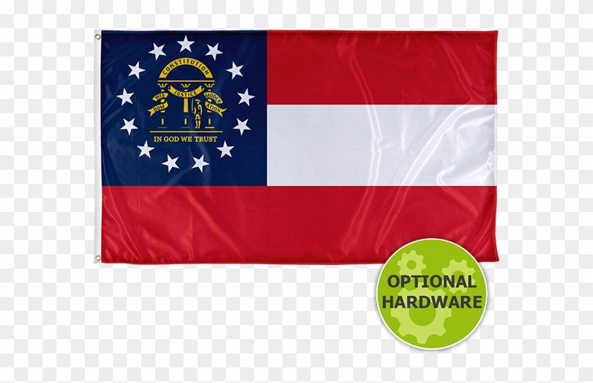 Georgia State Flag Clipart