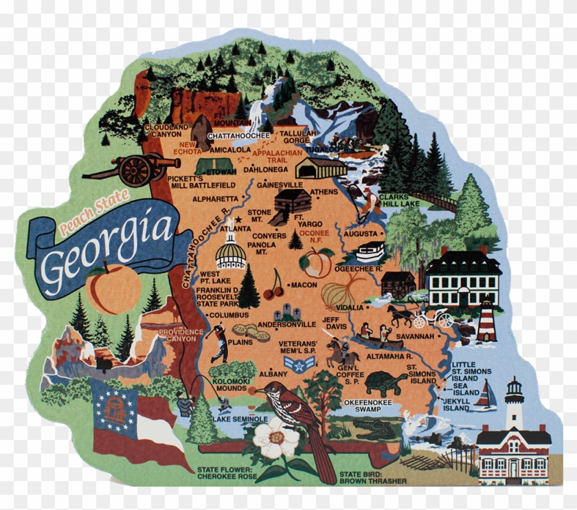 Georgia 1788 Clipart