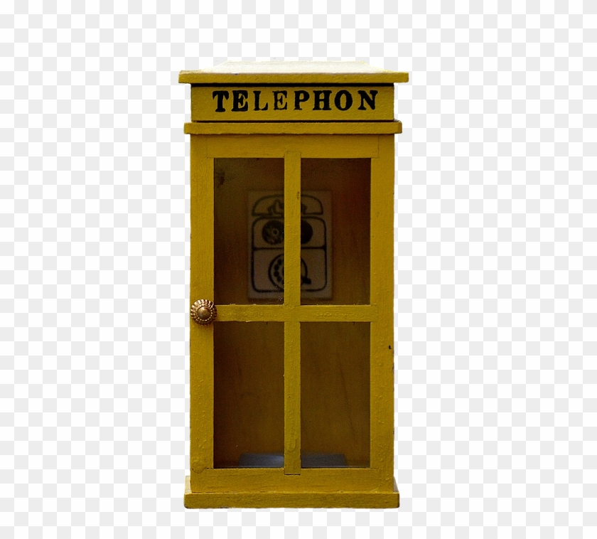 Phone Booth Call Phone Communication Message - Home Door Clipart #5360606