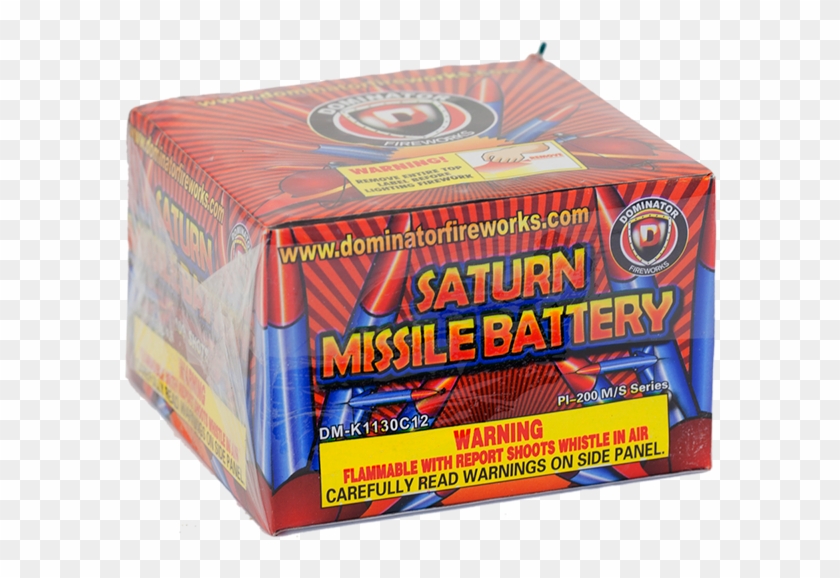 100 Shot Saturn Battery - Box Clipart #5360883