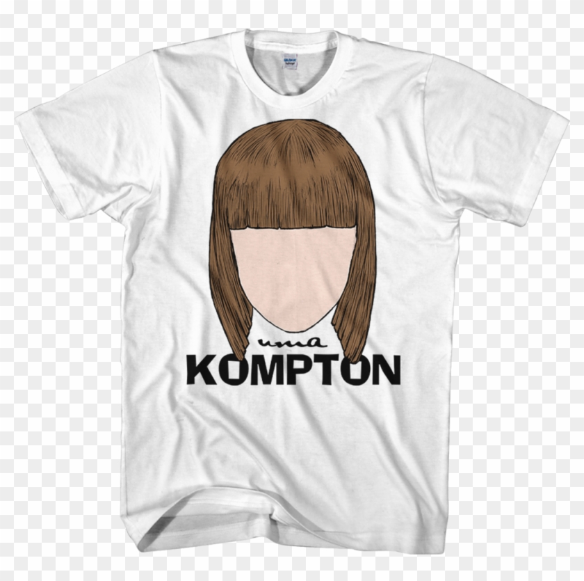 Uma Kompton Faceless Logo T-shirt - Drag Queen T Shirts Clipart #5361124