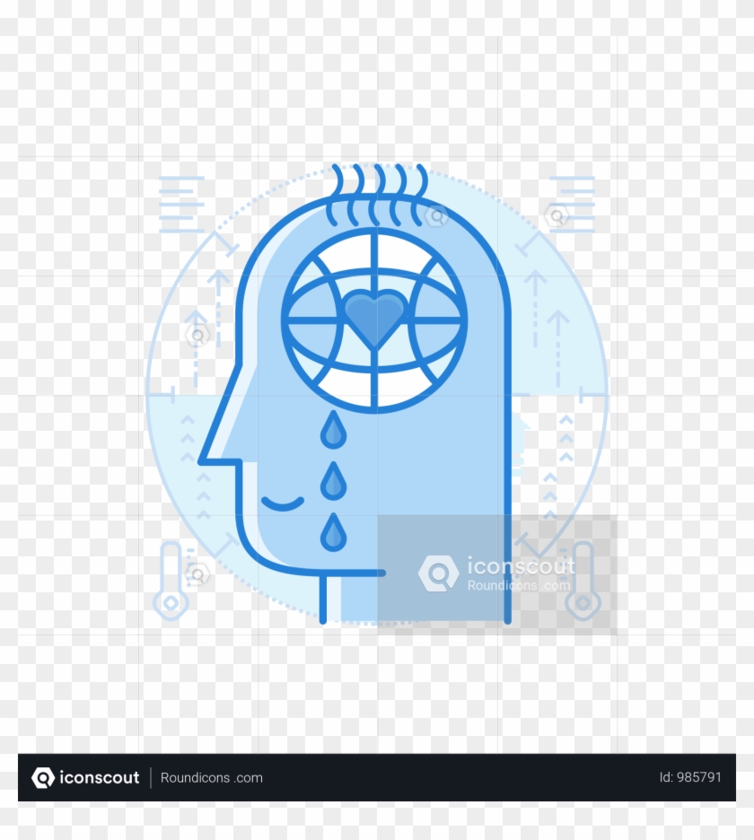 Global Warming Awareness Illustration - Circle Clipart