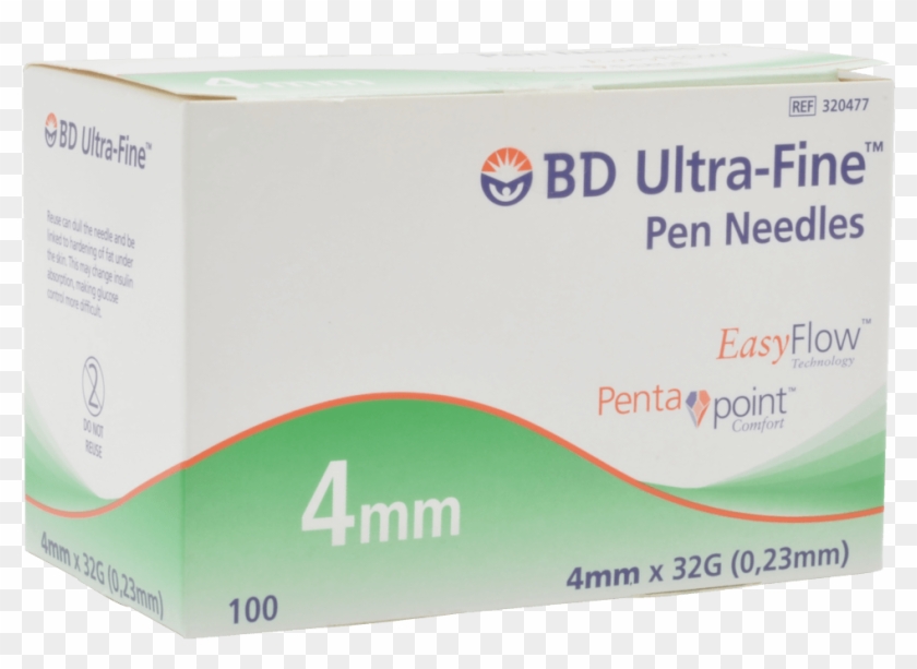Bd Ultra Fine 4mm 32g Needles - Bd Needles Singapore Clipart