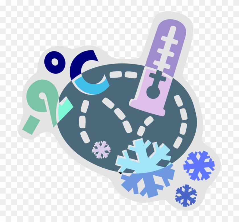 Vector Illustration Of Global Warming Climate Change Clipart