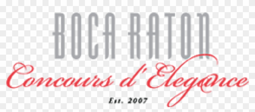 Boca Raton Concours D'elegance - Elegance Clipart