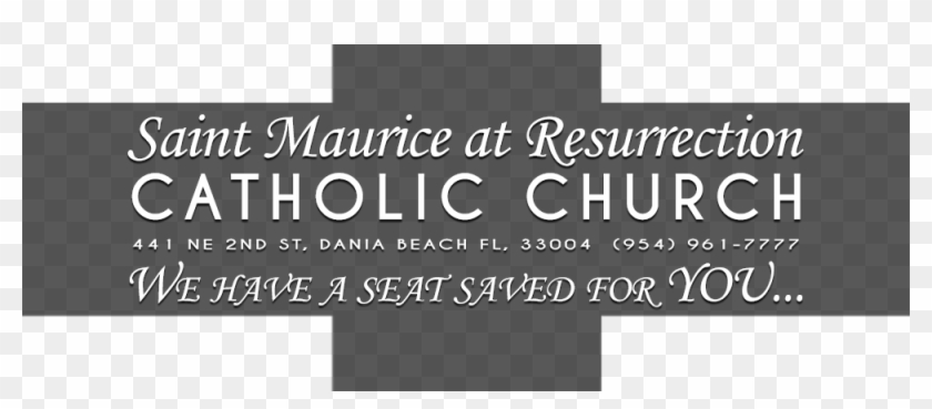 St Maurice Of The Resurrection Church Logo - Style Clipart