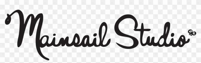 Mainsail Studio Logo Studio Logo, Sprouts, Cabbage - Calligraphy Clipart #5363588