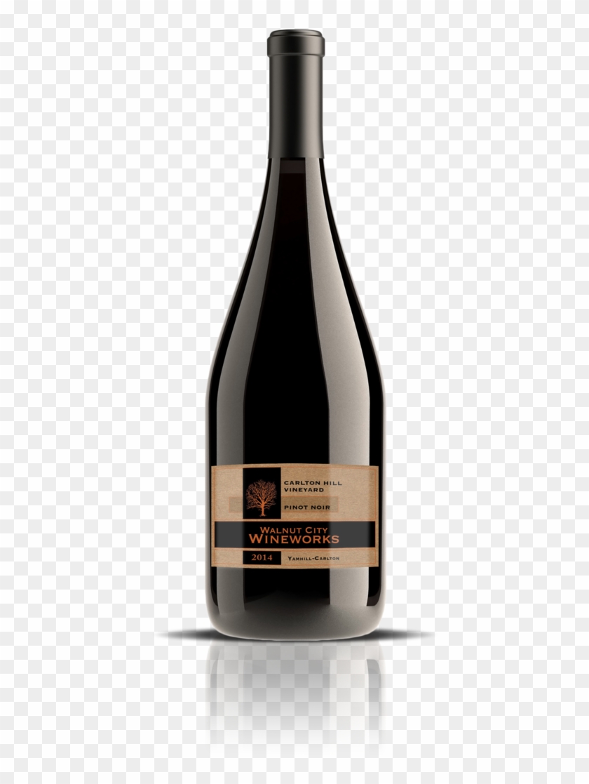 2014 Carlton Hill Vineyard Pinot Noir - Glass Bottle Clipart #5363651