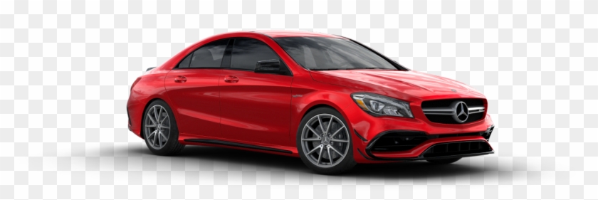 2018 Amg® Cla 45 Coupe - 2017 Cla 45 Amg Red Clipart #5364201