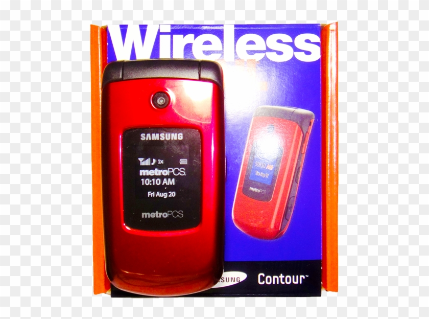 The Samsung Contour Is A Sleek - Metro Pcs Clipart #5364574