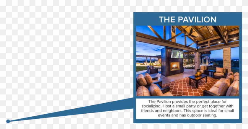 Amenity Center The Pavillion - Poster Clipart #5364679