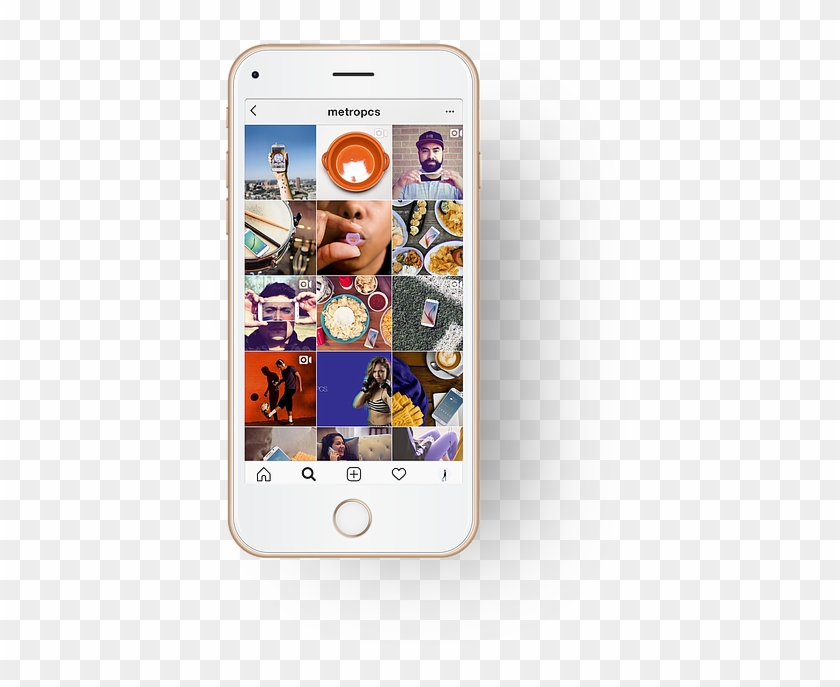 Metro Insta - Rose - Iphone Clipart #5364791