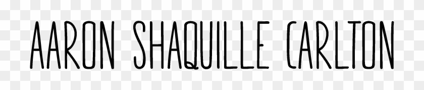 Aaron Shaquille Carlton Clear Black - Parallel Clipart #5364793