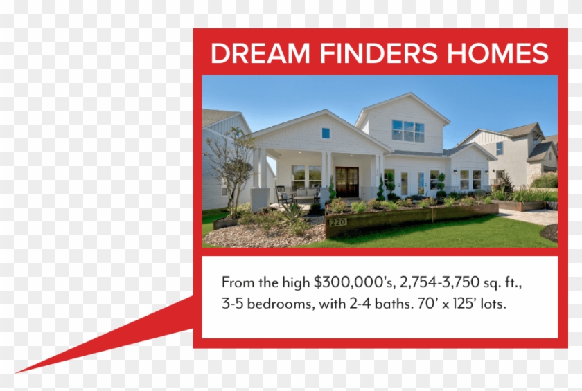 Homebuilders Dream Finders - Signage Clipart #5365252