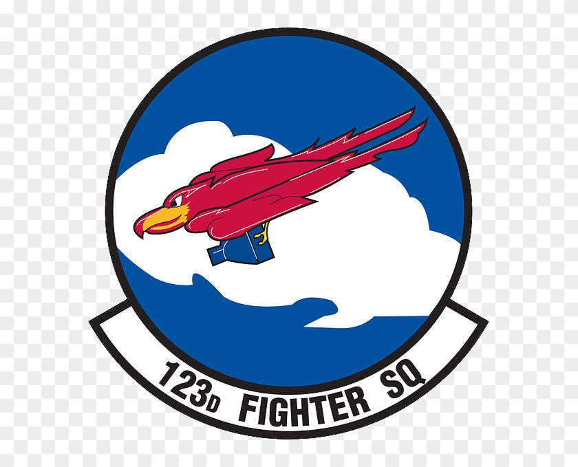 123d Fighter Squadron - 44th Fighter Squadron Logo Clipart #5365378