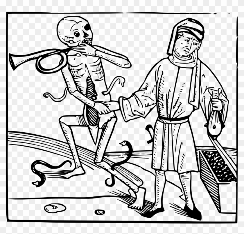 Dance Macabre Tottentanz Todtentanz Muerte Death Plague - Danse Macabre Clipart #5365697