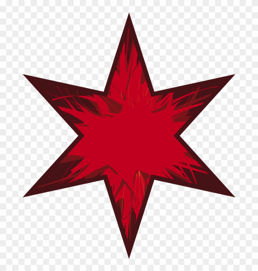 Star Shapes Clipart - 6 Pointed Star Designs - Png Download