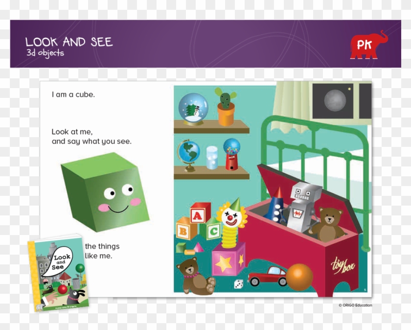 Big Books Look And See Pre-k - Cartoon Clipart