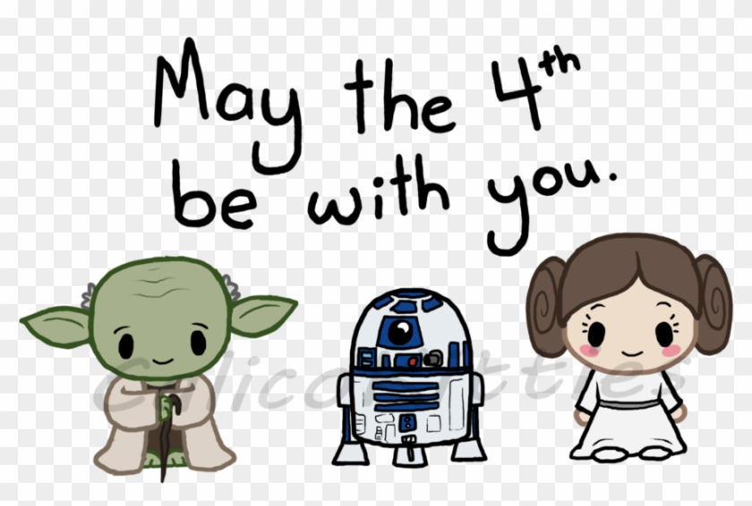 May The - May The Fourth Be With You Cartoon Clipart #5366098