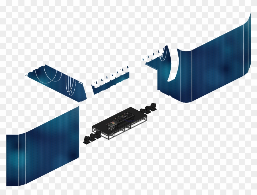 3 Dj Snake Lean On Escenografia 1 - Computer Network Clipart