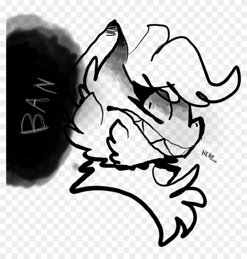 Banhammer, Black And White, Grayscale, Hammer, Insanity, Clipart #5366276