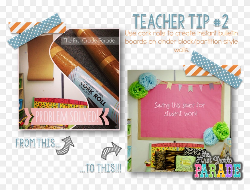 Great Idea For Creating Bulletin Boards On Cinder Block - Plywood Clipart