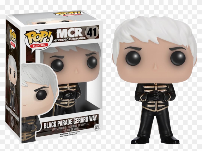 My Chemical Romance Funko Pop Black Parade Gerard Way - My Chemical Romance Funko Pop Clipart #5366443