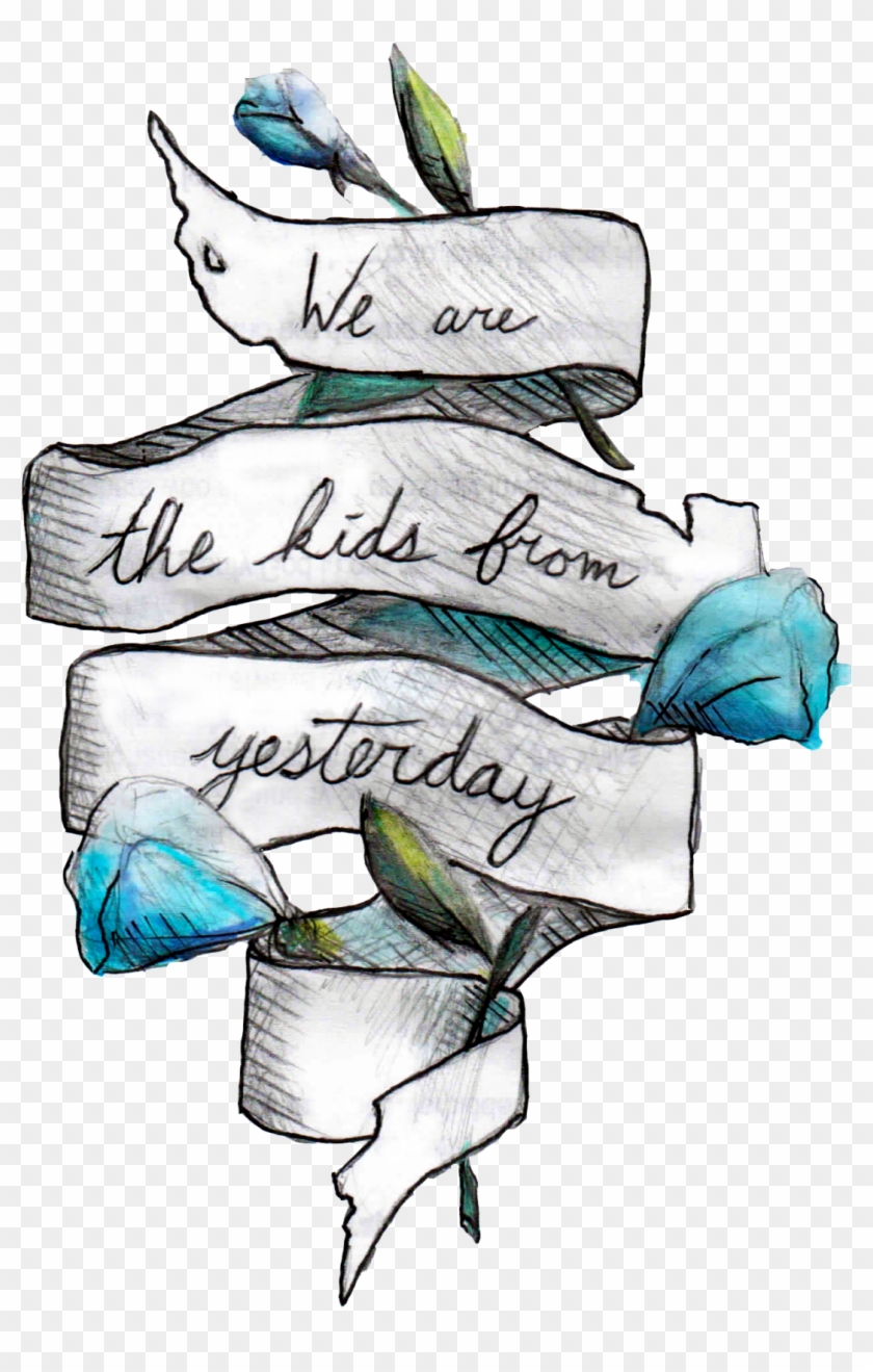 Wtf Is This The Kids From Yesterday My Chemical Romance - Sketch Clipart