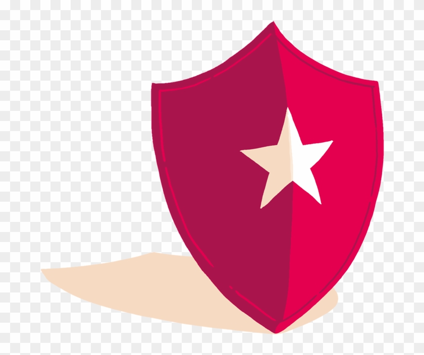 A Red Shield - Emblem Clipart #5367183