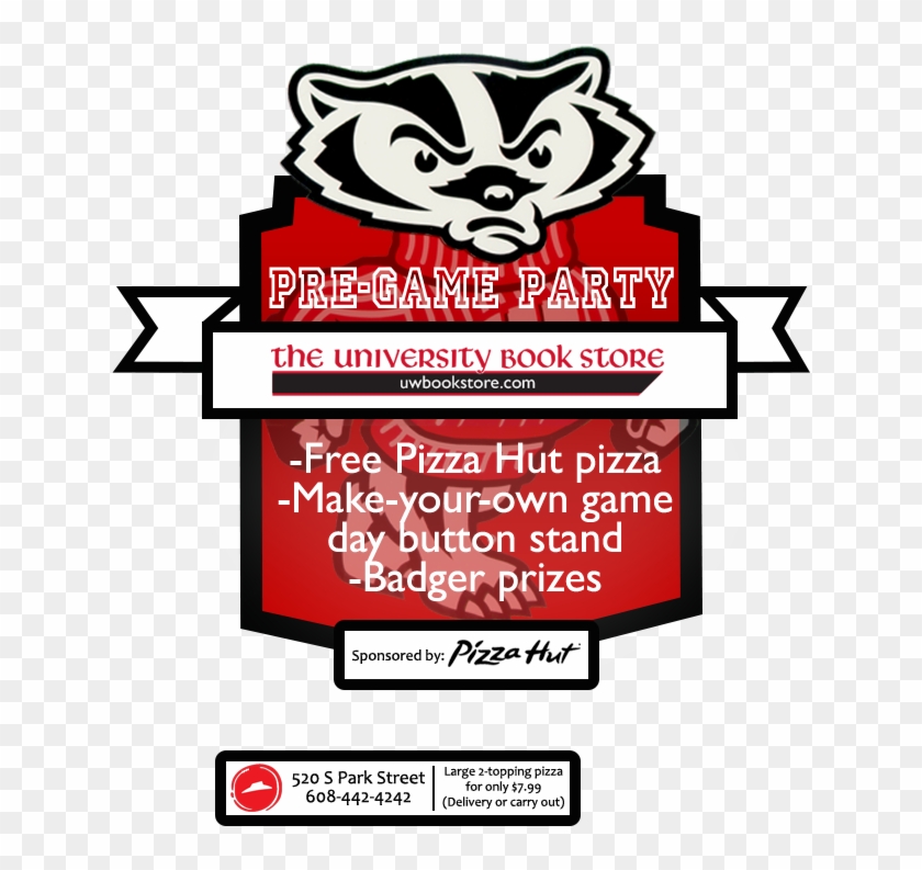 Book Store - Wisconsin Badgers Clipart #5367788