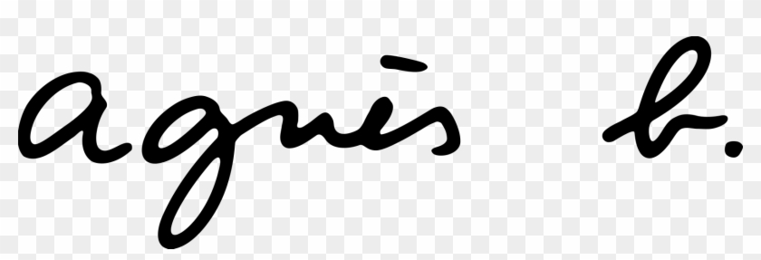 Teen Vogue Logo Vector - Agnes B Logo Png Clipart