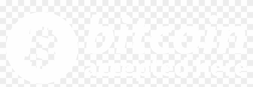 Bitcoin Accepted Here Btc Logo Black And White - Ihs Markit Logo White Clipart