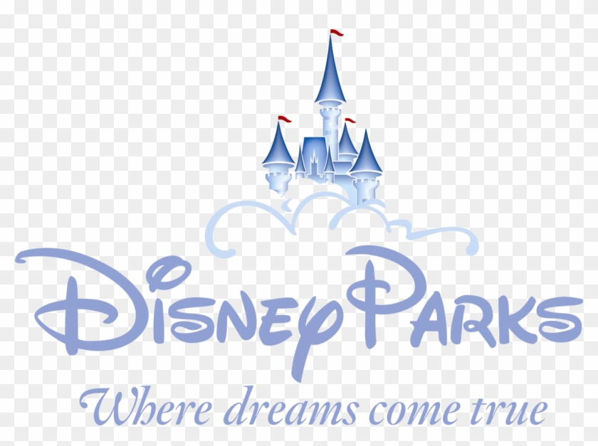 Logo Disney-wdpark - Disney Theme Parks Logo Clipart #5369014