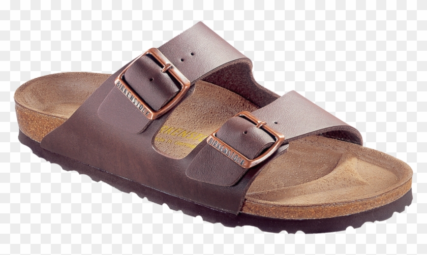 Birkenstock Arizona Brown Birko-flor - Birkenstock Men's Arizona Birko Flor Sandal Clipart #5369085
